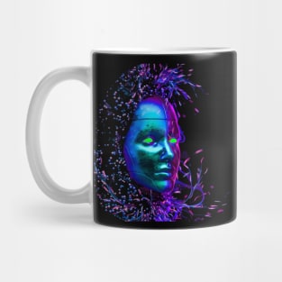 Face Smile Girl bkr Mug